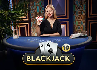 Blackjack 10 - Azure - HEROBET168